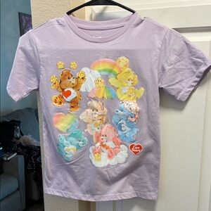 3 for $15 🦋🦋 Girls Care Bears Lilac Tee with Colorful Print